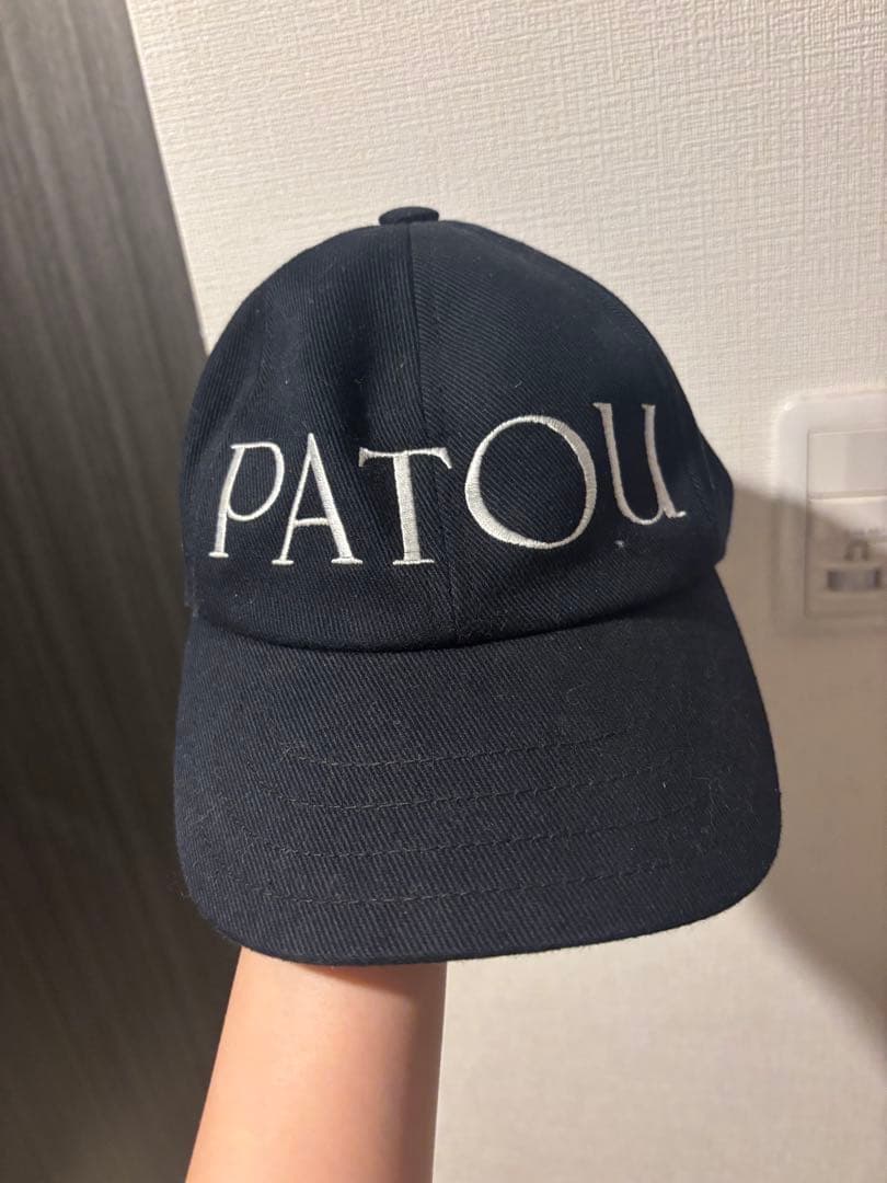 PATOU キャップ　黒