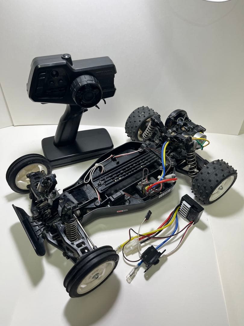 XB完成車として購入したタミヤDT-02シャーシとファインスペックのセット