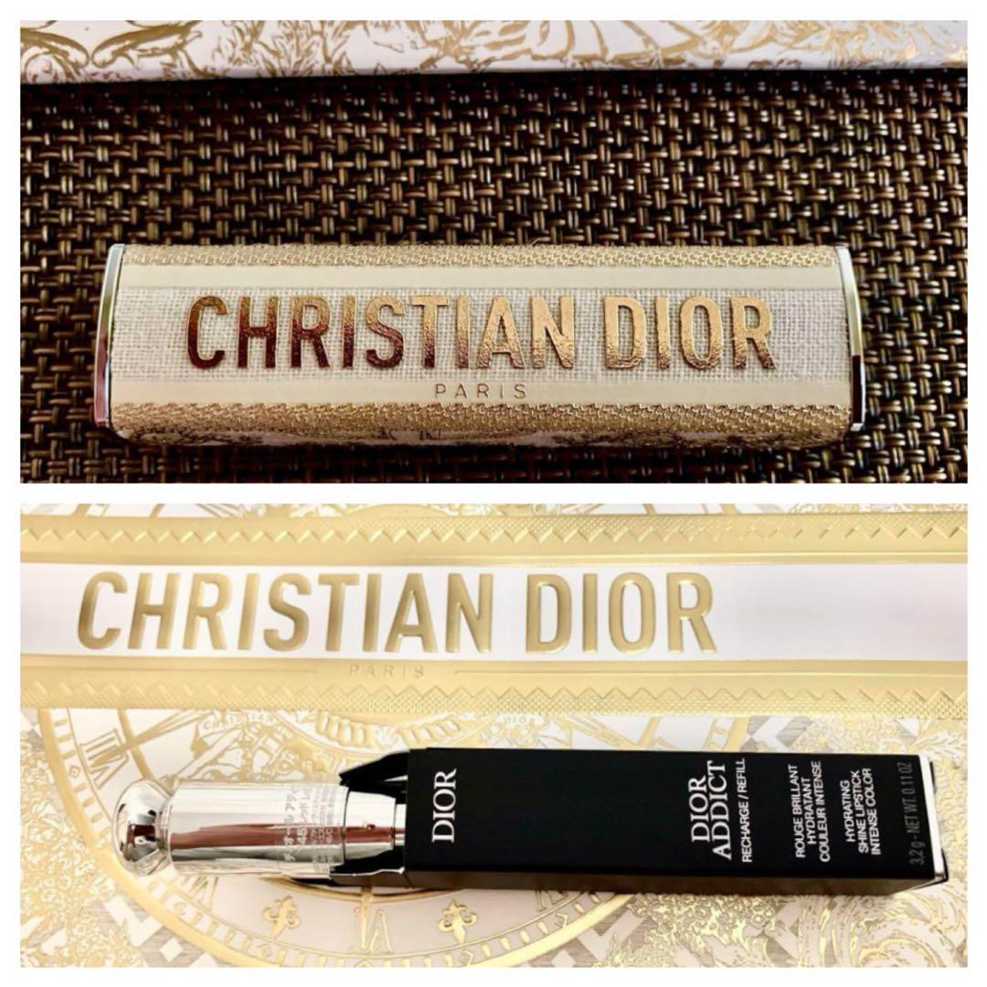 【新品未使用】DIORアディクト キラキラ リップケース＋リップ745番