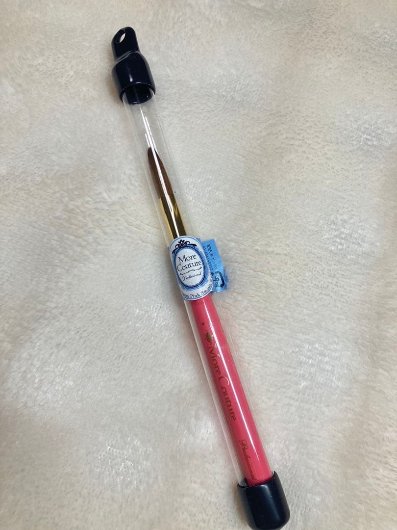 More Couture モアクチュール　ターコイズピンクスムースブラシ