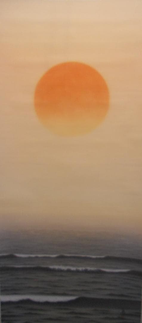 掛け軸 紺敏 旭日静波 絹本 希少 軸装 茶道具 掛軸 美品 です（二重箱）。 楽天市場】掛け軸 掛軸（かけじく）旭日静波（美濃 正堂）＜太巻二重箱