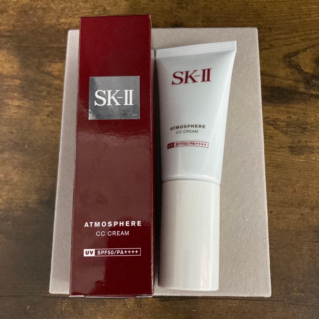 ち*あ様 【未開封】SK-Ⅱ アトモスフィアCCクリーム 日焼け止め 30g M 公式】SK-II アトモスフィア CC クリーム30g｜日焼け止めクリーム｜顔