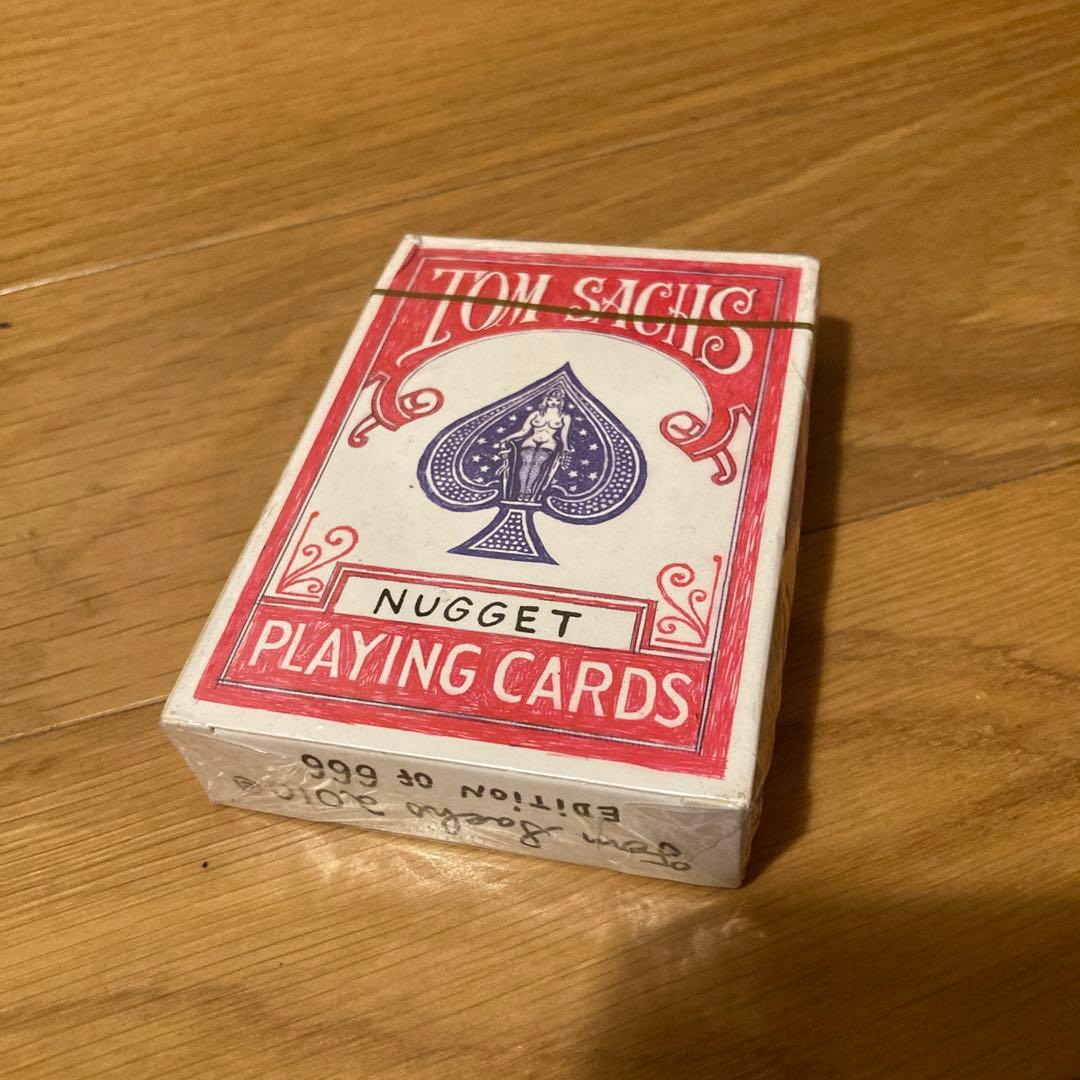 限定666個 Tom Sachs Nugget Playing Cards Nugget Playing Cards (Blue Edition) – Tom Sachs Store