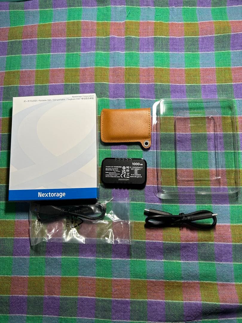 外付けハードディスク・ドライブ Nextorage NX-P2SE1TB USB 10Gbps