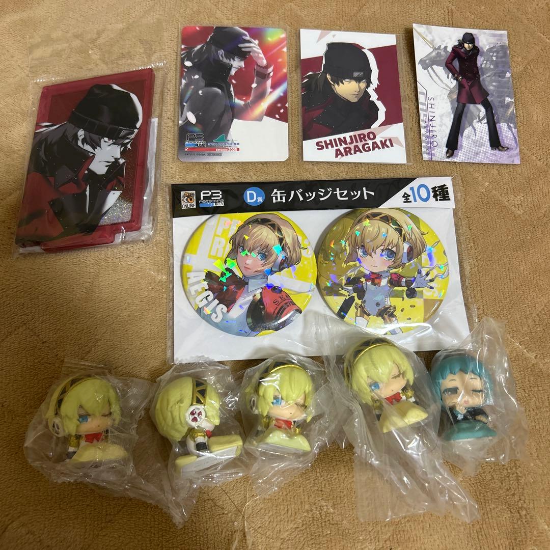 明*)様 ペルソナ3リロード 荒垣真次郎 アクスタ カード ステッカー アイギス