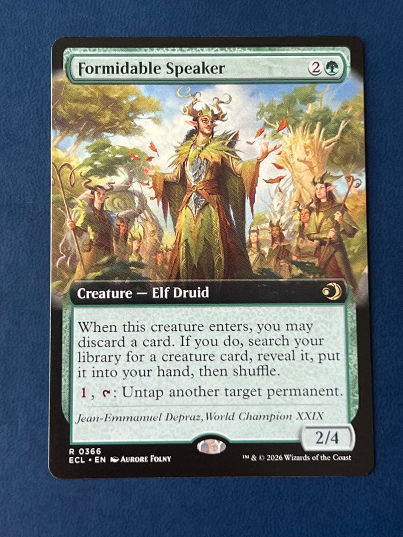 mtg】並外れた語り部 英語版拡張アート ローウィンの昏明 ECL - メルカリ