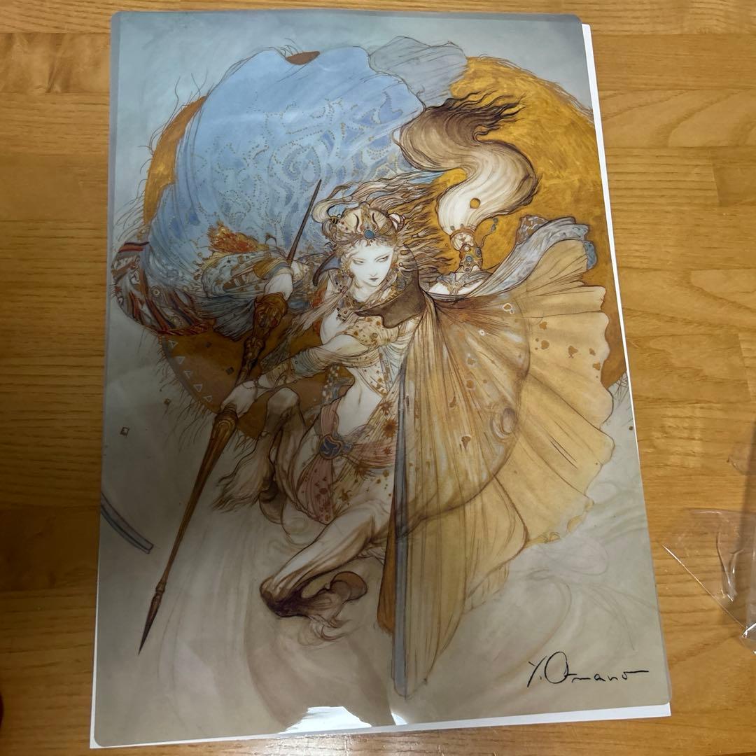 天野喜孝　クリアポスター 騎神来りぬ　a3 展示会限定 kazaru <カザル> │天野喜孝 クリアポスターA3(騎神来たりぬ)