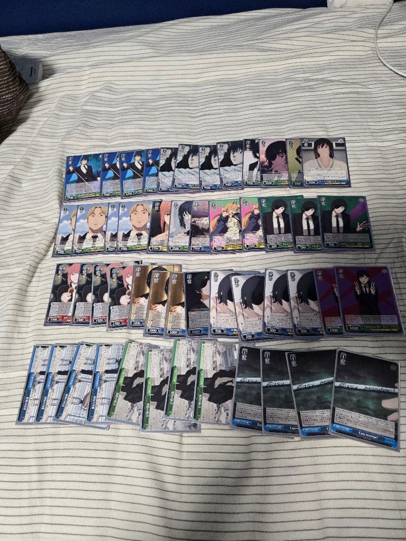 ヴァイスシュヴァルツ　チェンソーマン　デッキ・デッキパーツ多数