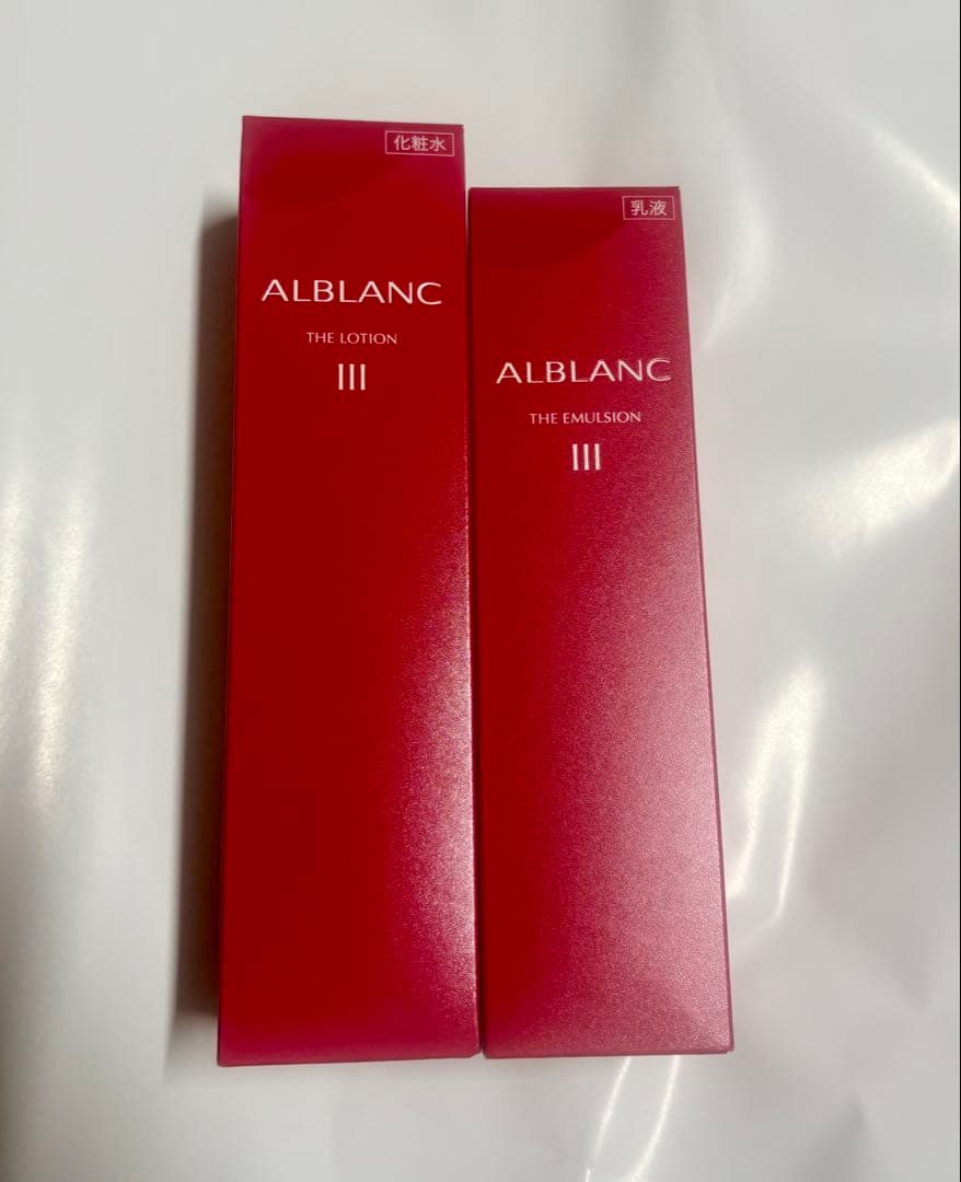 化粧水・ローション・トナー ALBLANC THE LOTION III & EMULSION III