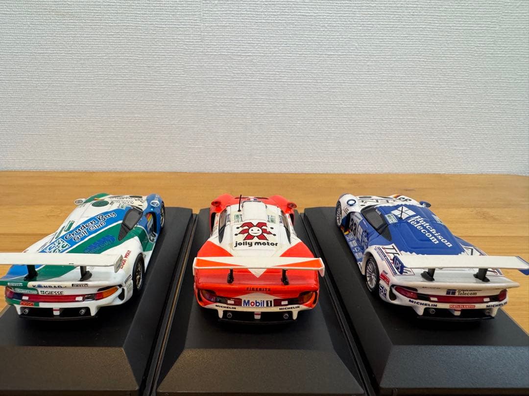 MINICHAMPS】3台セットPorsche GT1 #28/29/33 ミニカー