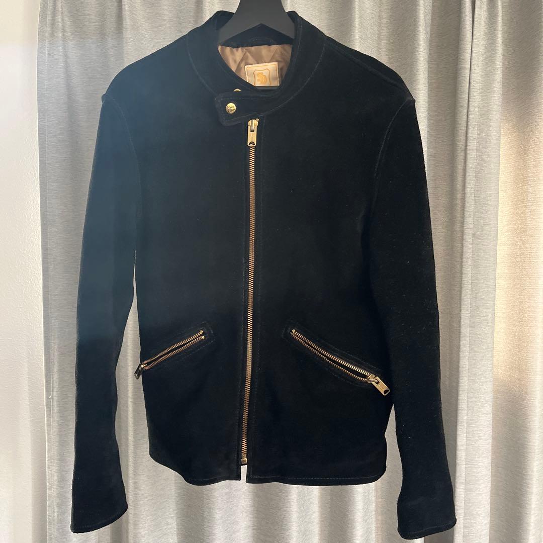 スタンダードカリフォルニア　ライダースジャケット 世代別アウトフィット – Cow Suede Double Riders Jacket- ｜ STANDARD