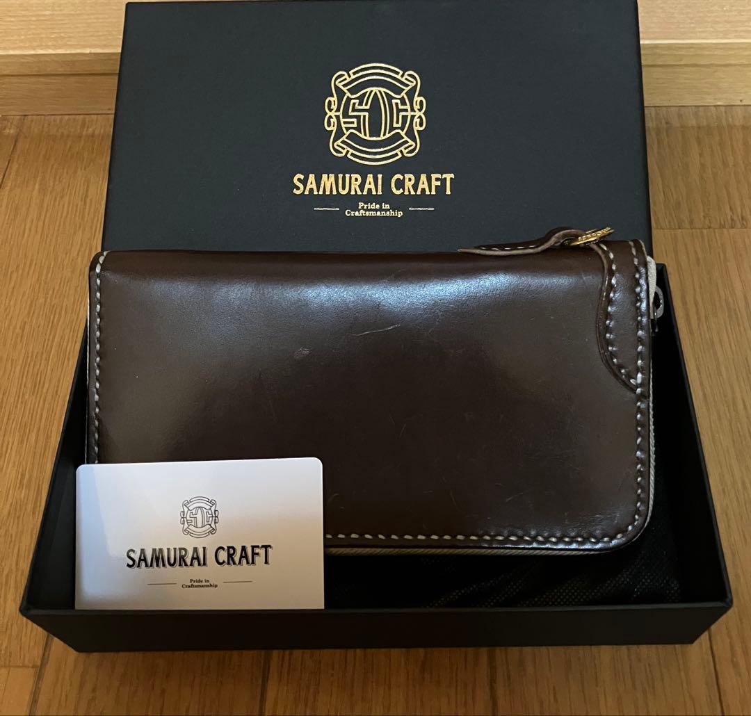 SAMURAI CRAFT round fastener type1 長財布
