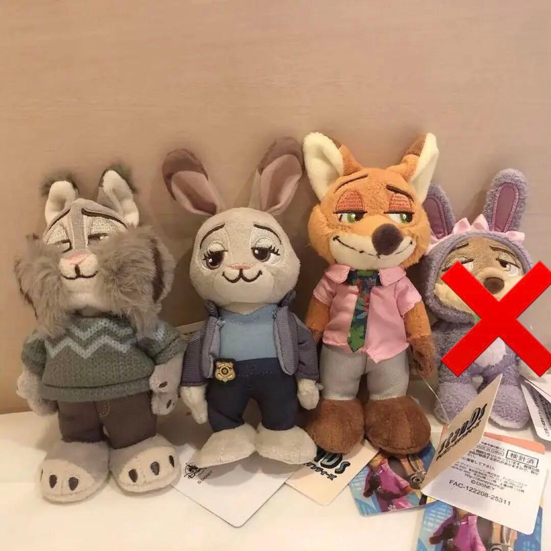 おとディズニーストア ぬいぐるみ Disney stanDs ズートピア