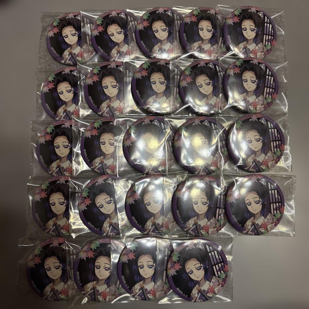 鬼滅の刃 京まふ 胡蝶しのぶ　缶バッジ　24点 アニメ「鬼滅の刃」 缶バッジ3個セット
