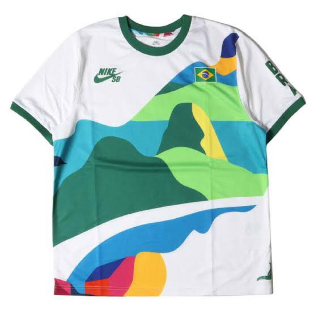 新品 ナイキSB 東京オリンピック スケートボード ブラジル代表 Tシャツ L