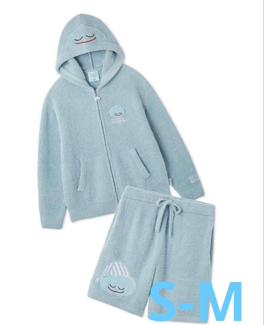 新品未使用　スライムパーカ＆ハーフパンツセット　ジェラートピケ ドラクエコラボ gelato pique｜【ドラゴンクエスト】【キッズ】パウダースライムパーカ