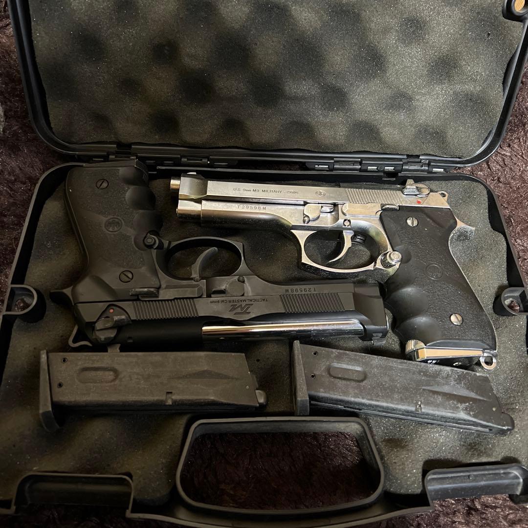 東京マルイ ガスガン M92F エアガン ブラック/シルバー