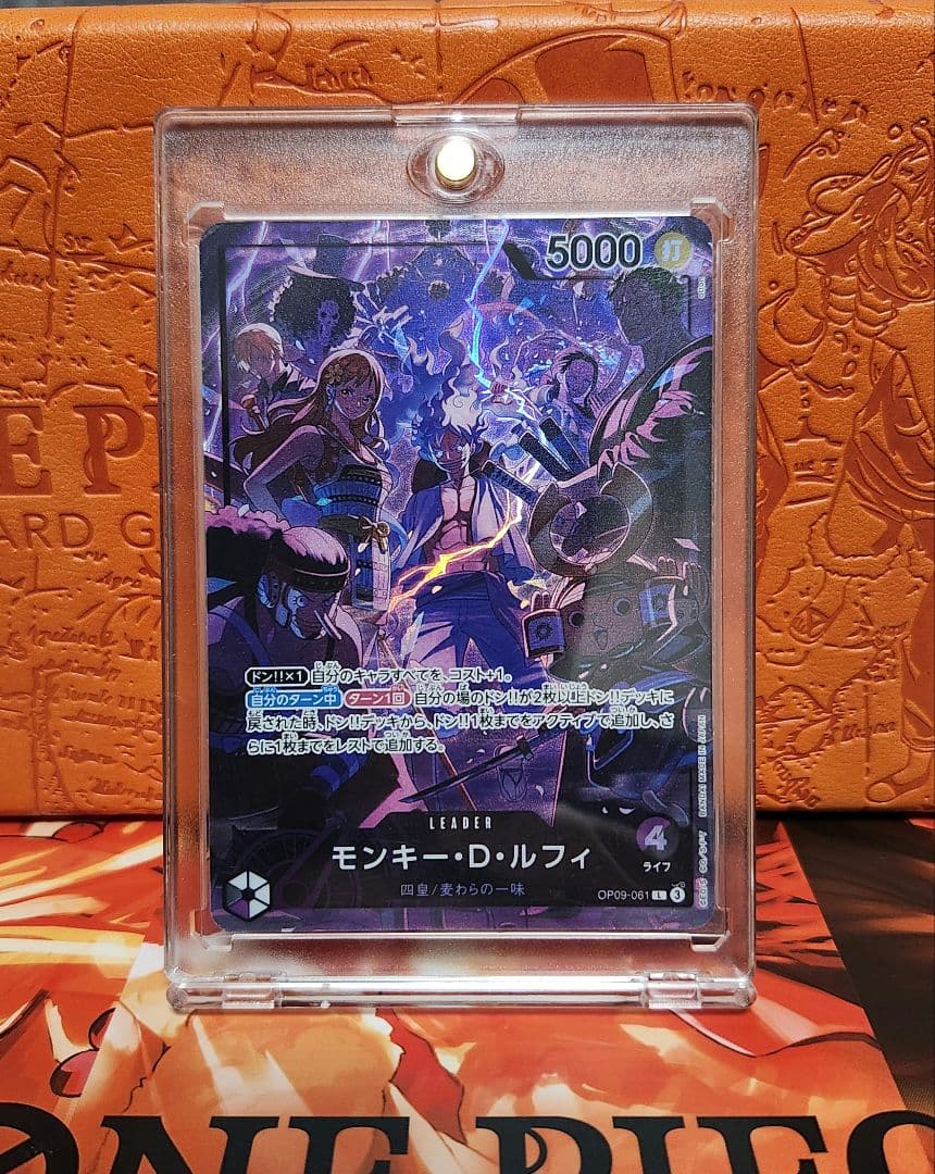 r*読様 ワンピース2nd anniversaryset english　ルフィ SEC】モンキー・D・ルフィ（ONE PIECE カードゲーム English 2nd