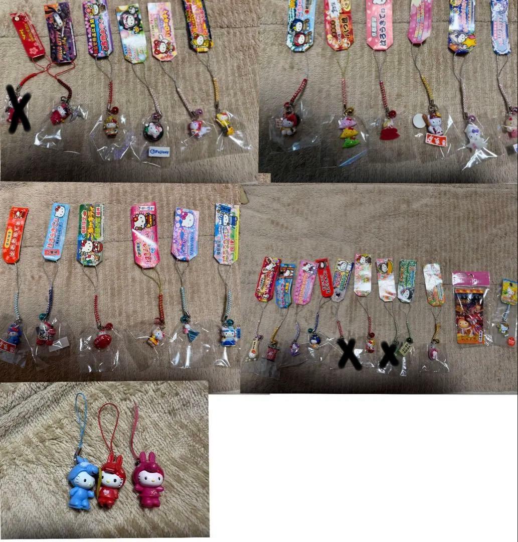 ご当地キティ　根付けストラップ等　29点　まとめ売り