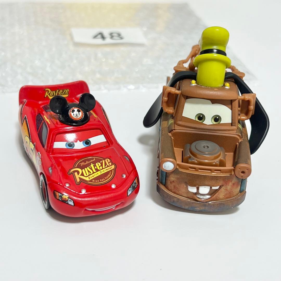 マテル　カーズ　ディズニーパーク限定　マックイーン　メーター　ミッキー　グーフィ