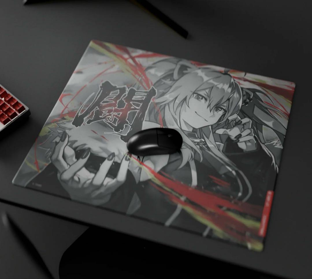 獅白ぼたん ガラスマウスパッド WALLHACK SP-005 - メルカリ