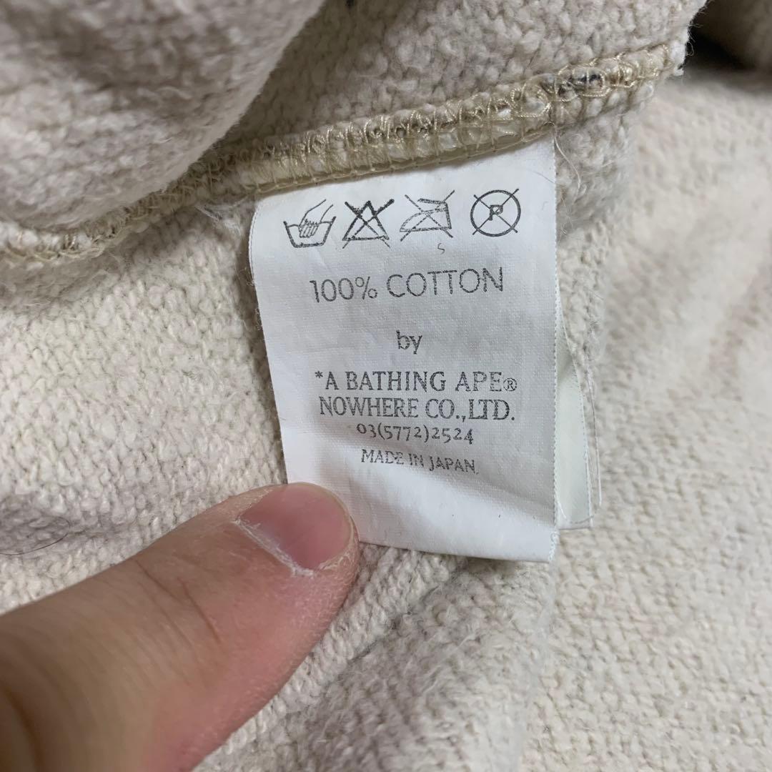 アベイシングエイプABathingApeジップパーカーMデザートカモ - メルカリ