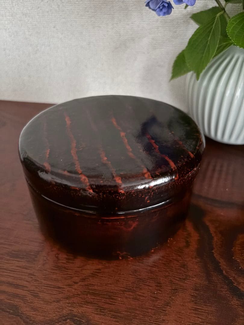 漆芸　漆器　蓋もの　川勝五大　作家物