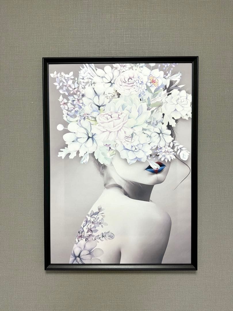 No.216フレーム付きキャンバスアート　ブランドアートポスター　インテリア絵画