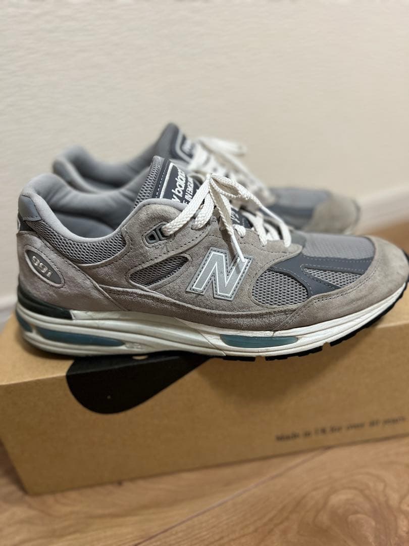 靴 new balance Made in UK 991v2 28cm 993