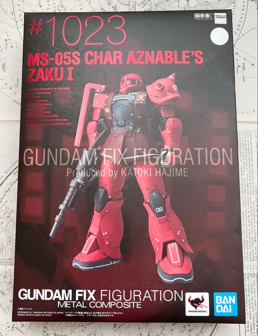 ガンダム FIX FIGURATION MS-05SザクI シャア専用機 GUNDAM FIX FIGURATION METAL COMPOSITE MS-05S ザクⅠ（シャア専用機