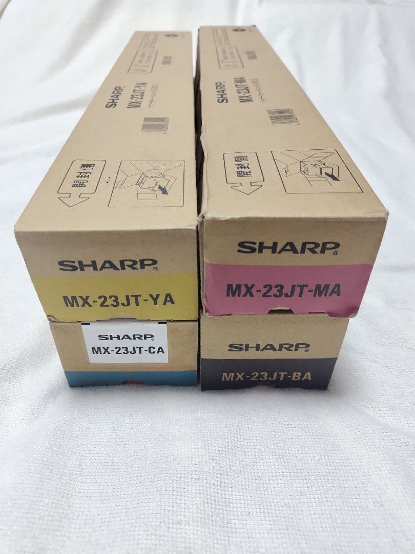 SHARP MX-23JT トナーカートリッジセット SHARP（シャープ） 純正トナーカートリッジ MX-23JT 4色セット 廃