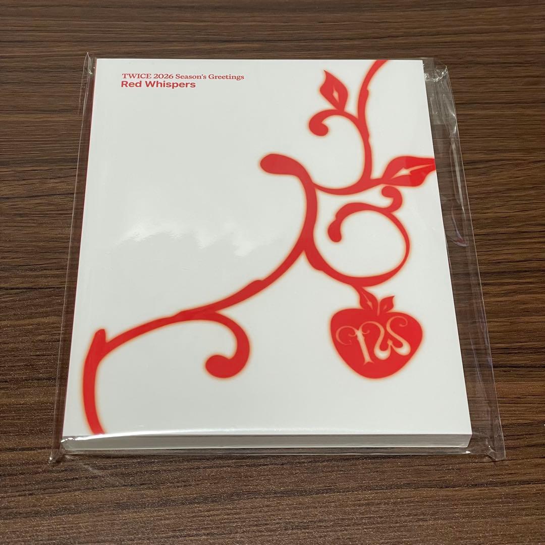 TWICE シーグリ 2026 red whisper 韓国 - メルカリ