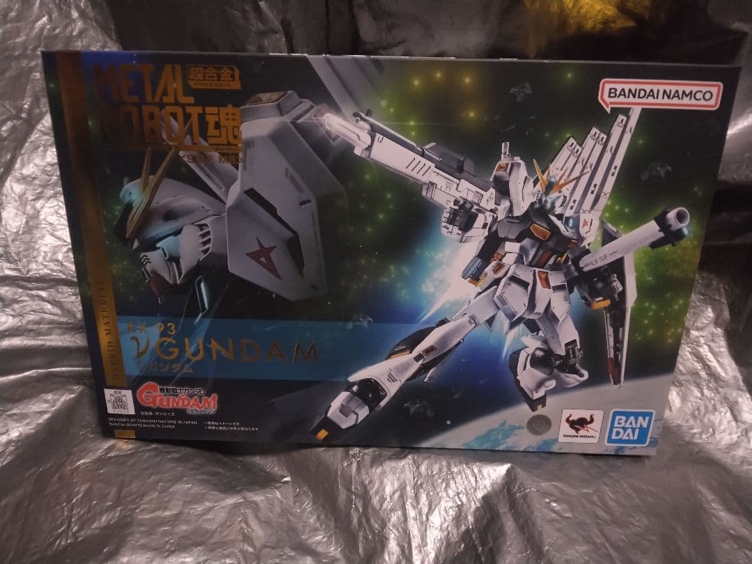 新品未開封 L ROBOT魂 SIDE MS νガンダム　逆襲のシャア③ 新品】METAL ROBOT魂 ＜SIDE MS＞ νガンダム 機動戦士ガンダム 逆襲の