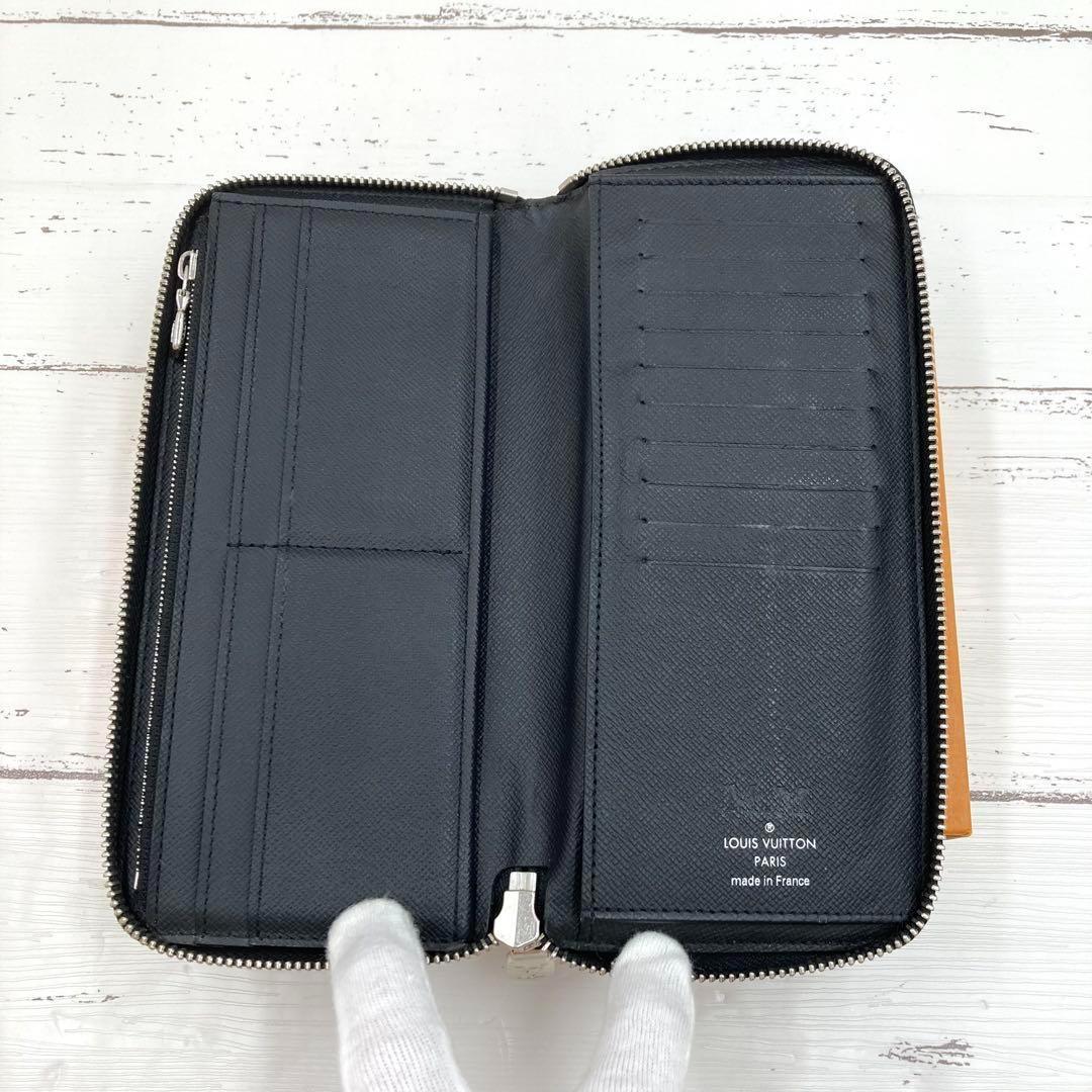 美品】新型IC ルイヴィトン ダミエ グラフィット ジッピーウォレット