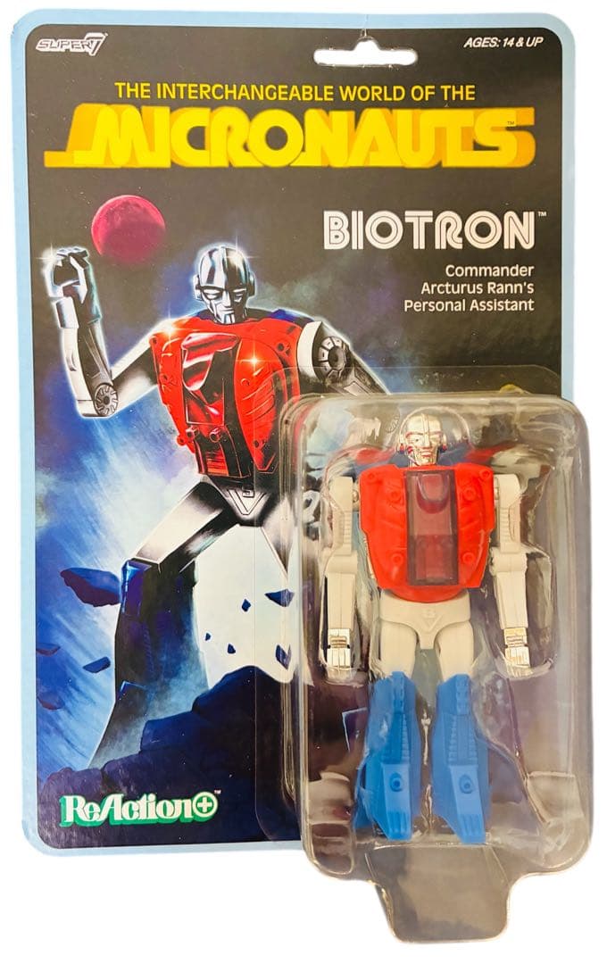 MICRONAUTS BIOTRON フィギュア　ロボットマン　ミクロマン　特撮 MICRONAUTS BIOTRON フィギュア ロボットマン ミクロマン 特撮