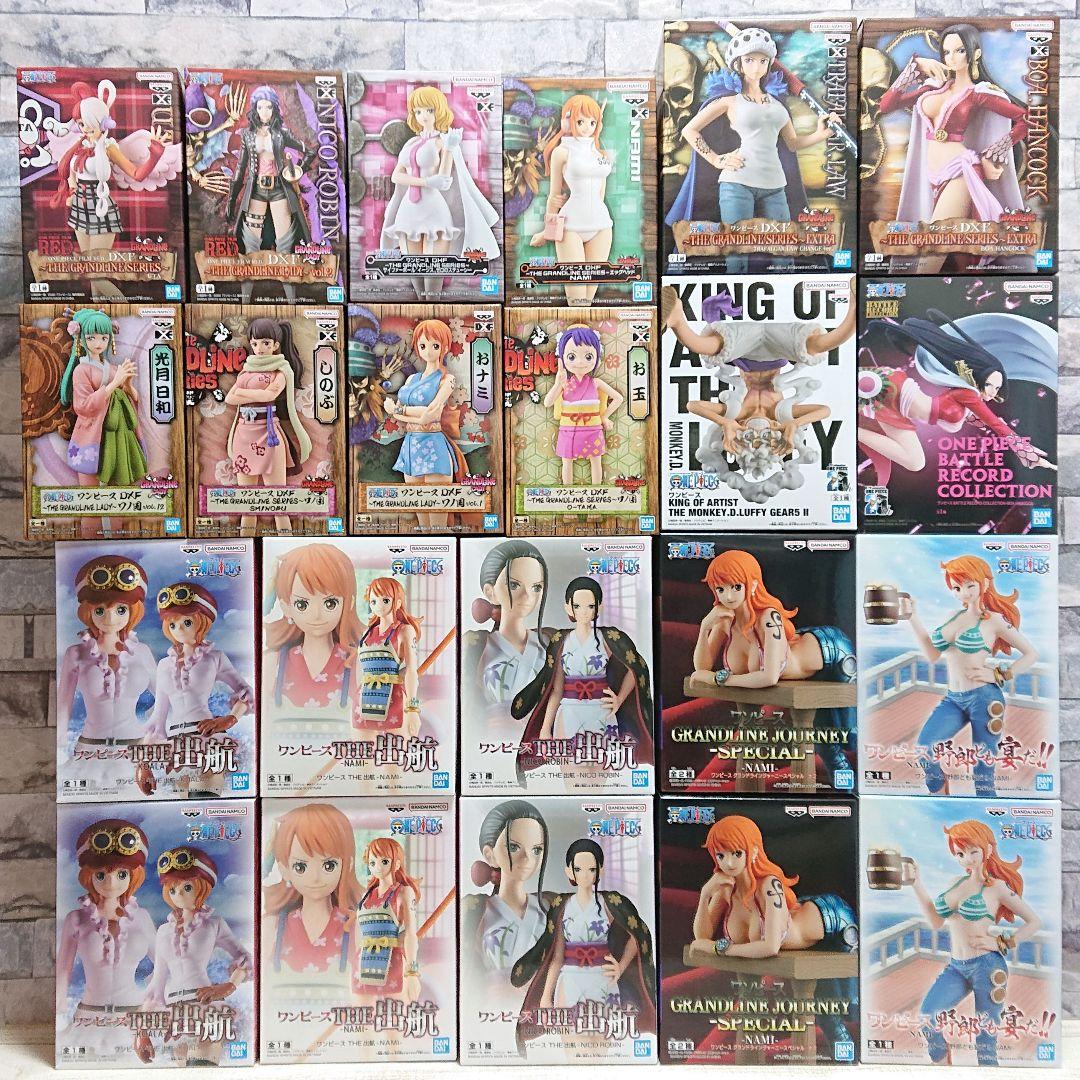 ワンピース プライズフィギュア 22個まとめ売り ニカ ハンコック ナミ ロビン
