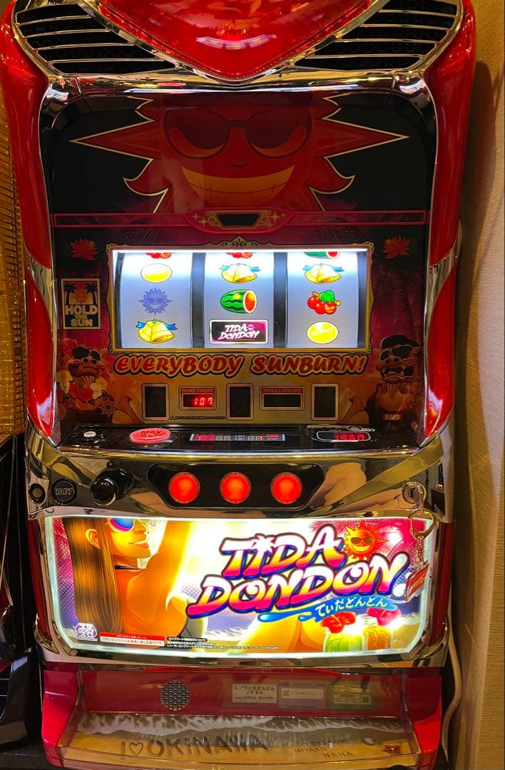 パチスロ スマスロ てぃだどんどん 実機 【送料込】