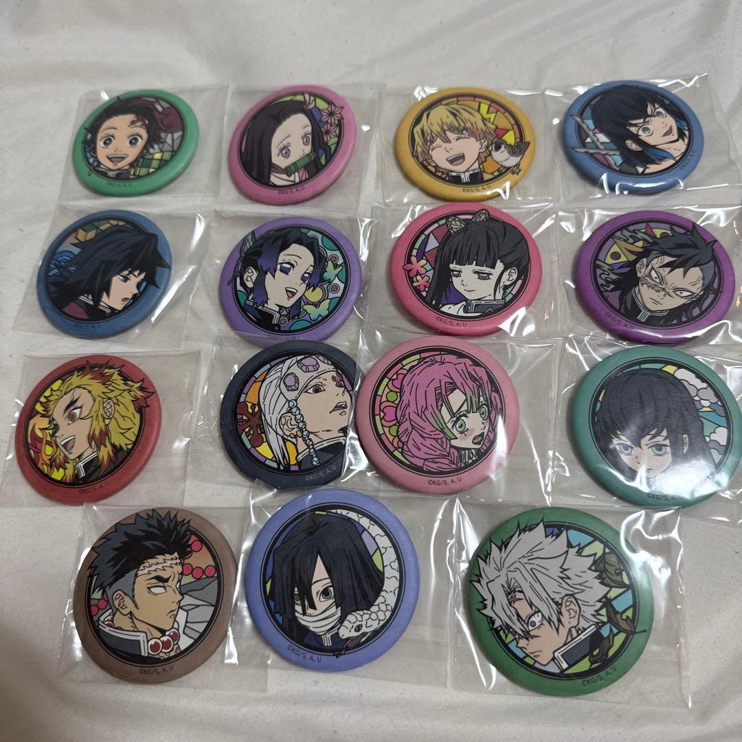 鬼滅の刃 和紙缶バッジ 切り絵 vol.3 コンプ - メルカリ