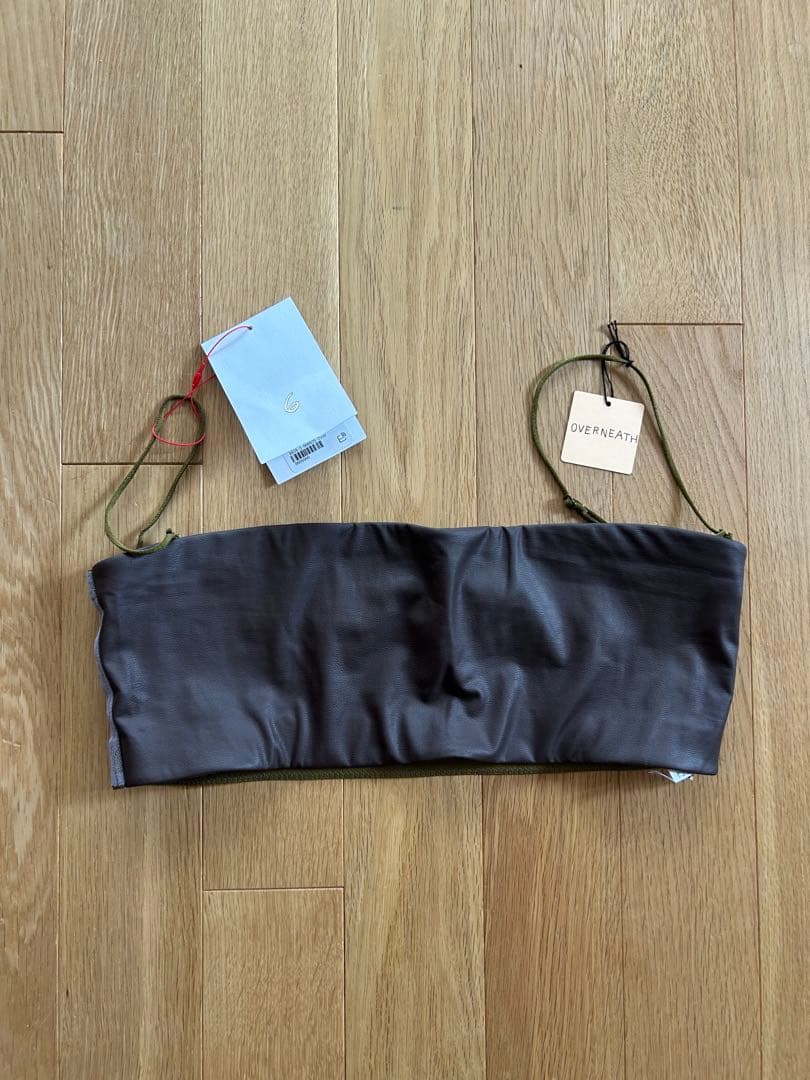 OVERNEATH × 6＞BRA 033 LEATHERLIKE/ブラレット