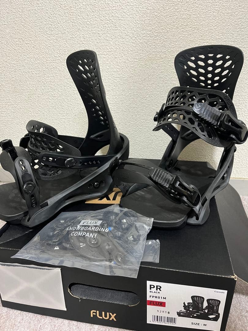 新品　23-24 FLUX フラックス スノーボード ビンディング フラックス（FLUX）（メンズ、レディース）スノーボードビンディング
