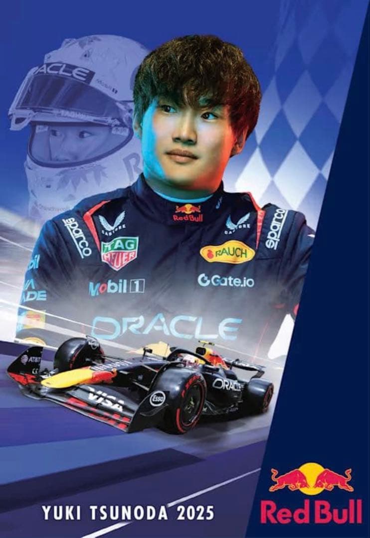 F1 角田裕毅 マックス・フェルスタッペン レッドブル カード 8枚セット