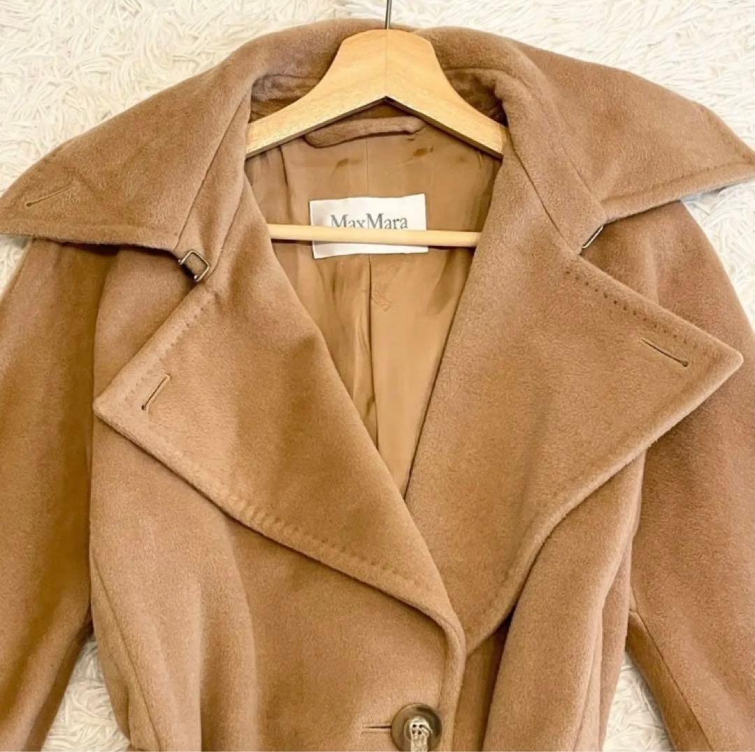 m*k様 マックスマーラ 白タグ カシミヤ ロングコート マニュエラ