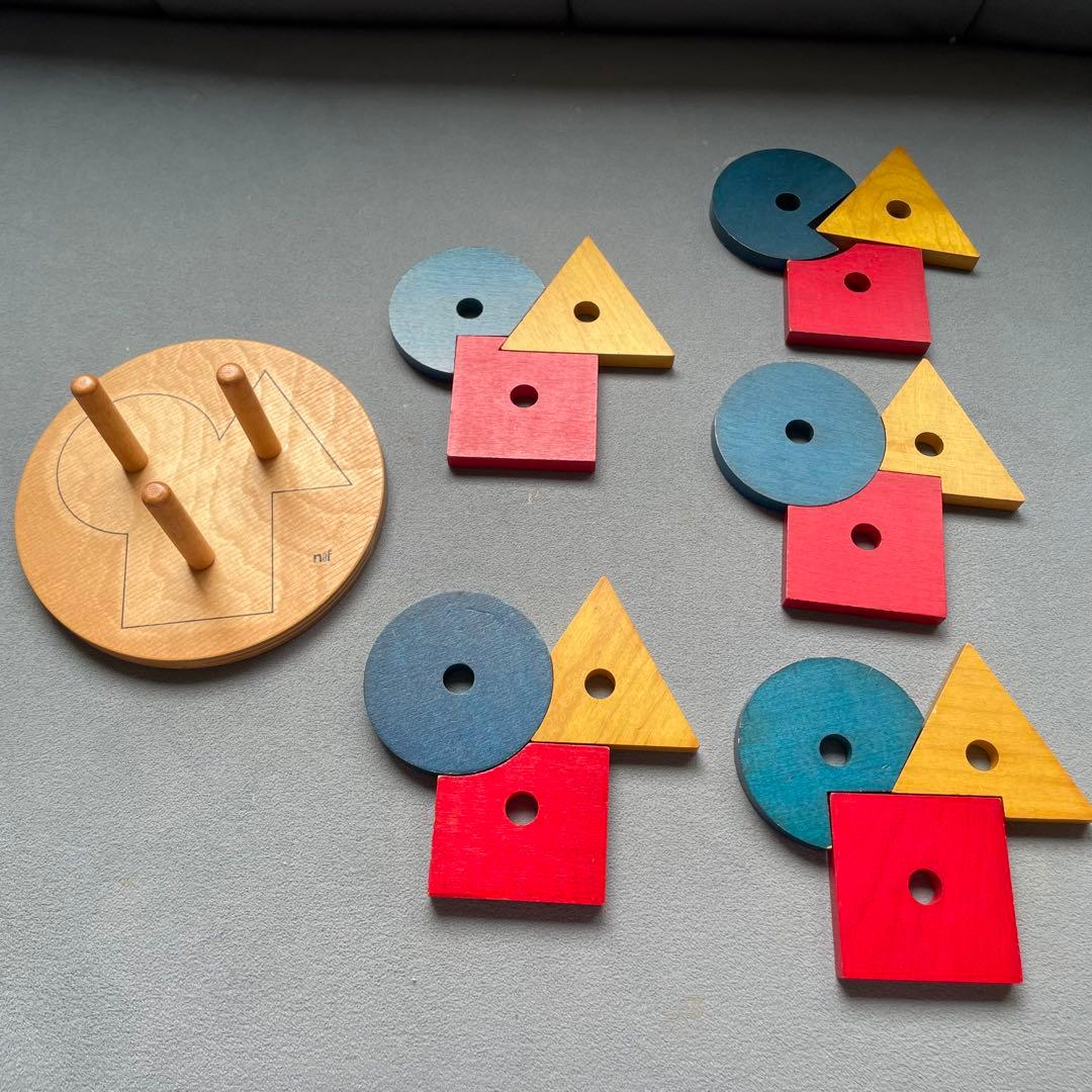 naef CONTURA 立体パズル　木製玩具