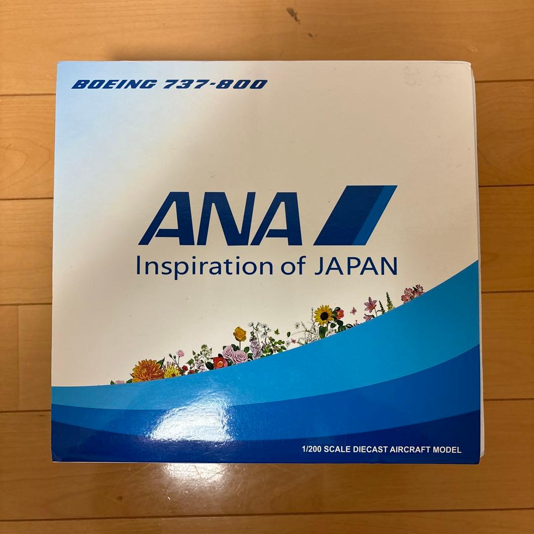 ジャンクANA Boeing 737-800 1/200 ダイキャストモデル 全日空商事 【予約商品】737-800 ANA 全日空 「ふるさとJET」 ダイ