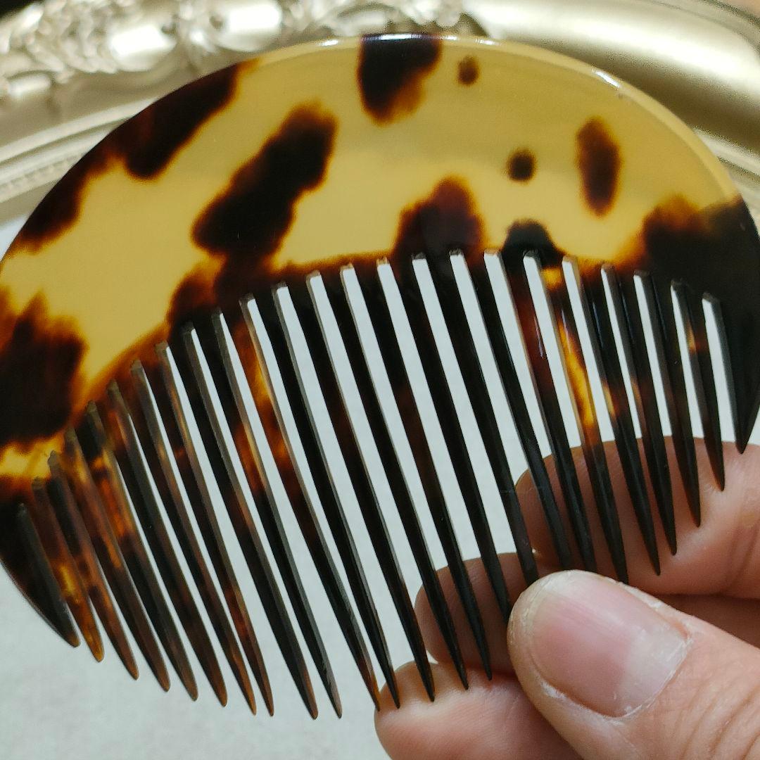 2AK11 本べっ甲鼈甲 櫛 - メルカリ