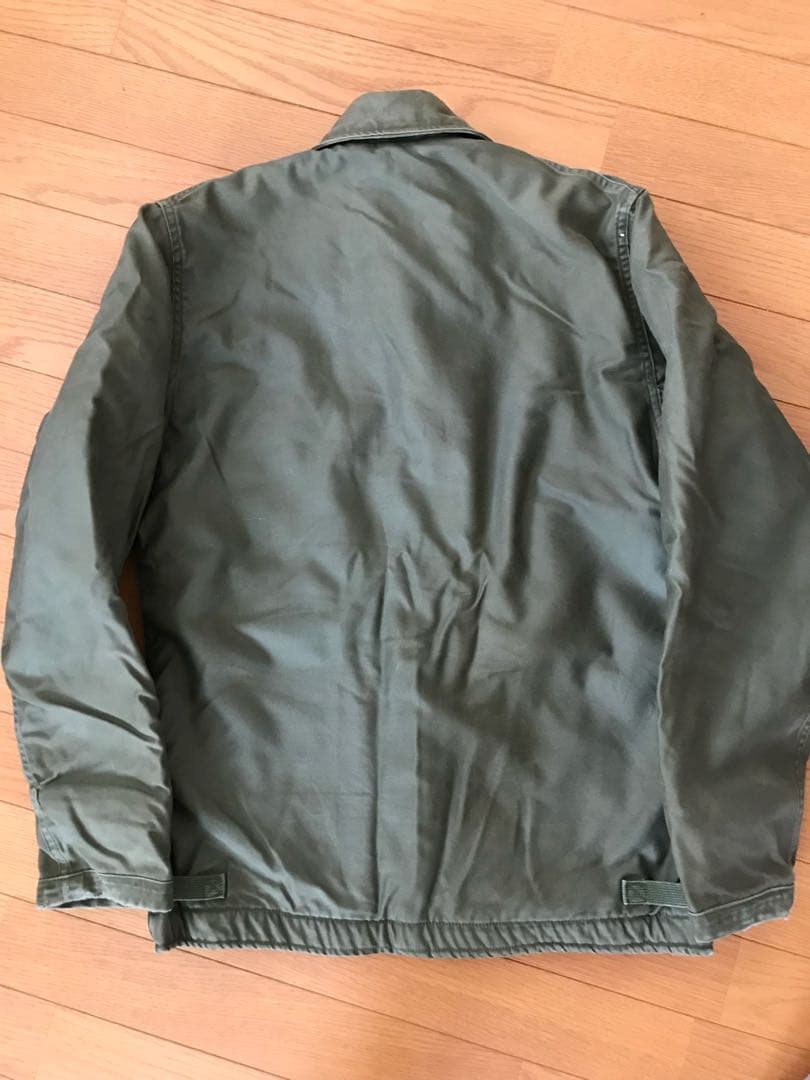 60s U.S.NAVY A-2 デッキ ジャケット 初期 SMALL 1962
