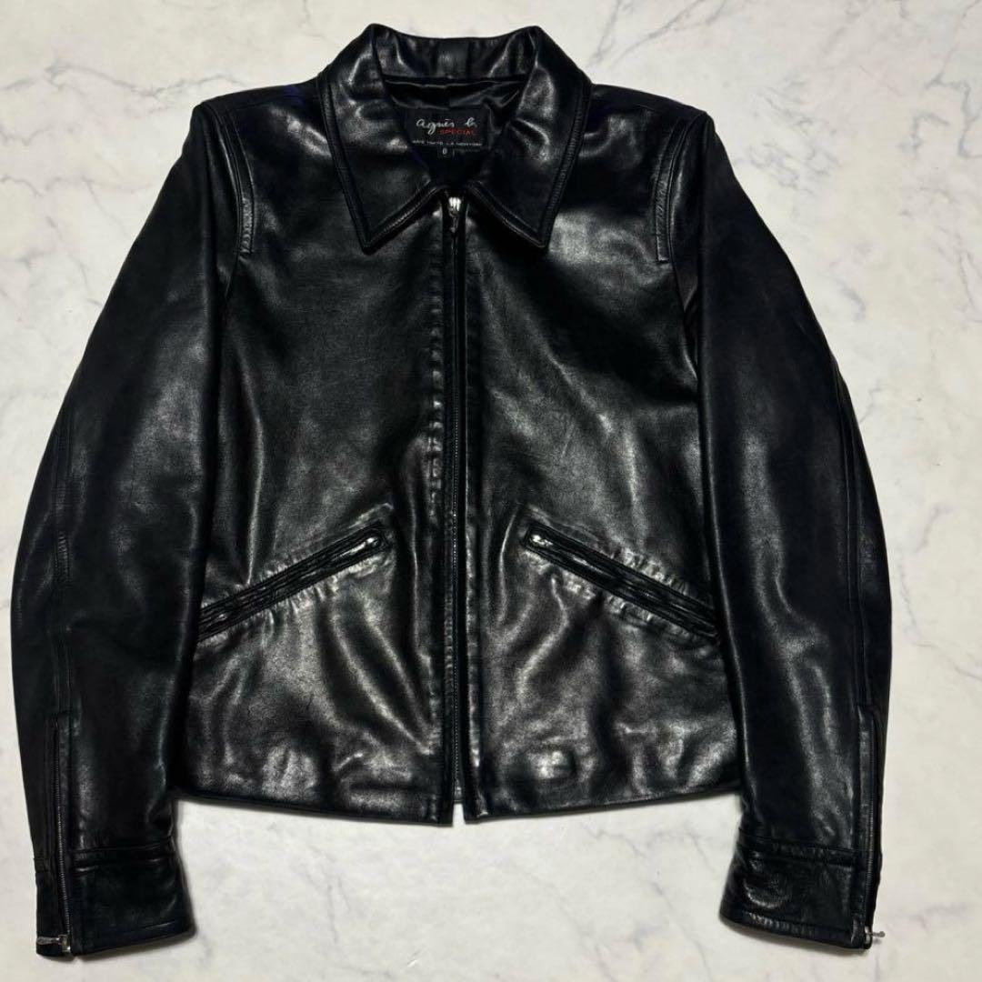 agnes b SPECIAL レザージャケット アニエスベー アーカイブ