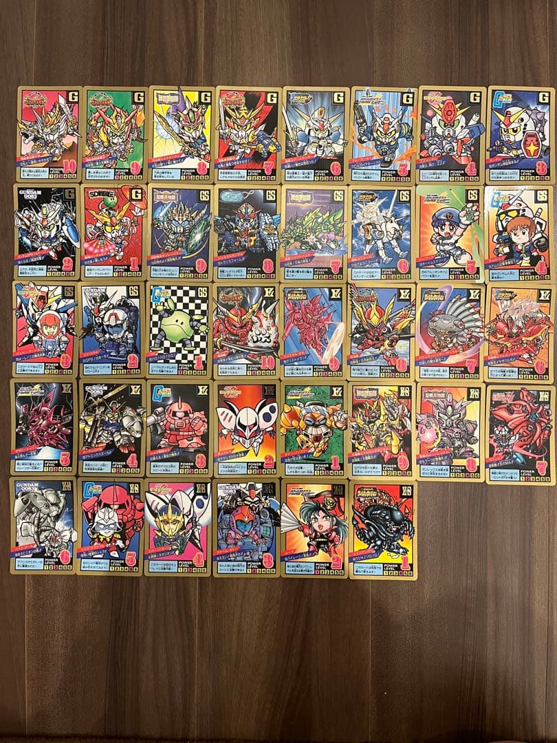 超希少1993年ガンダムSDSUPERBATTLE パート1ノーマルフルコンプ