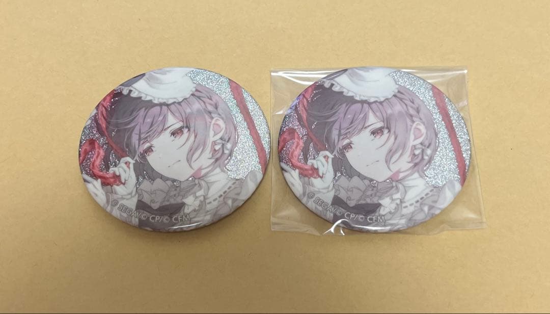 プロセカ 東雲絵名 グリッター缶バッジ 48c - メルカリ
