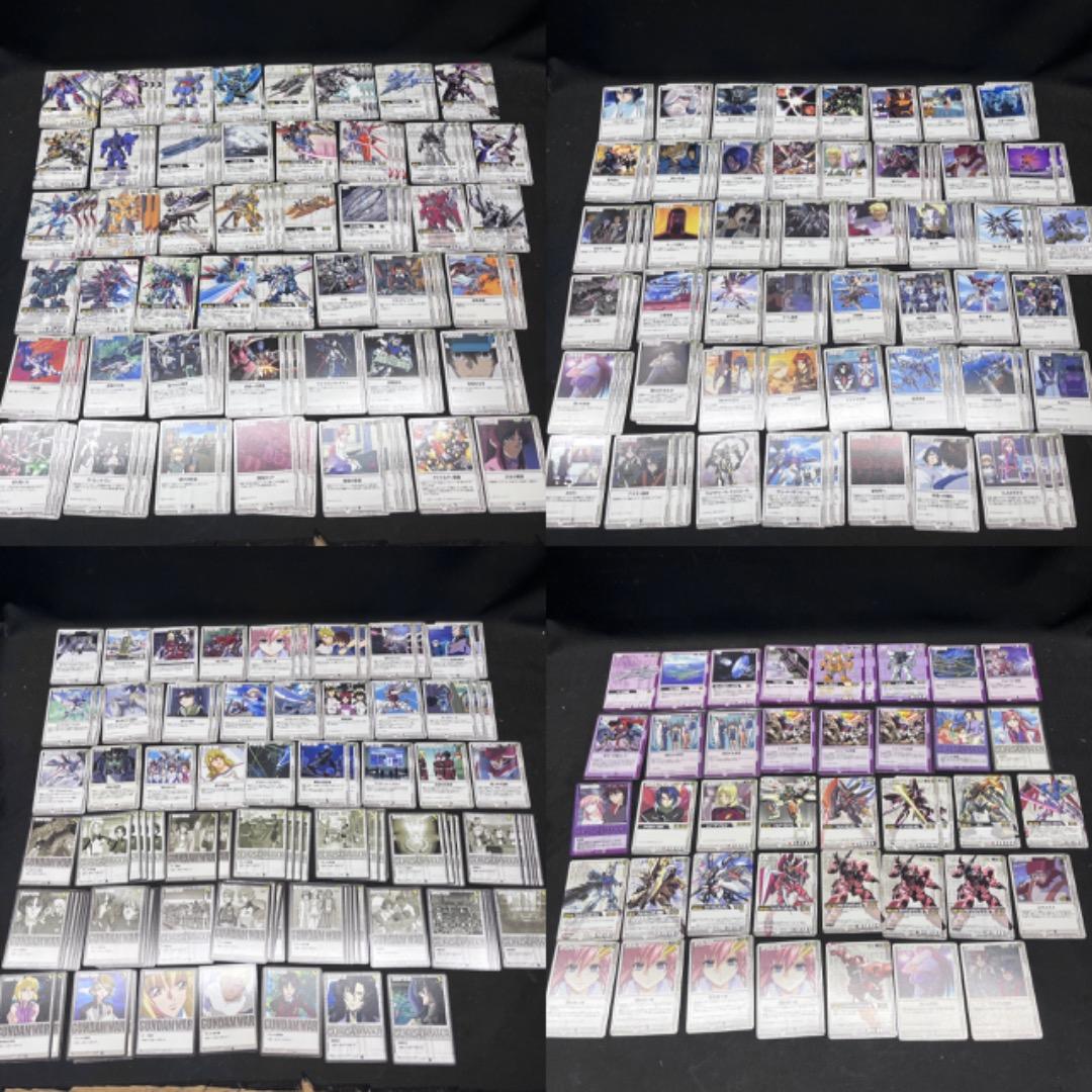 ▽Gc右1056 ガンダムウォー SEED Destiny 白カード 大量まとめ - メルカリ